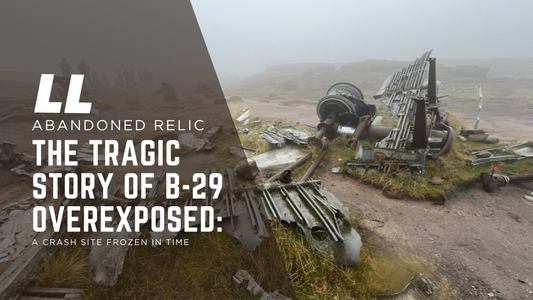 The Tragic Story of B-29 Overexposed: A Crash Site Frozen in Time