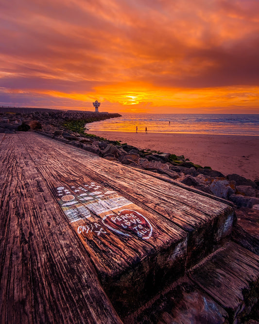 Peace & Love - Crosby Beach