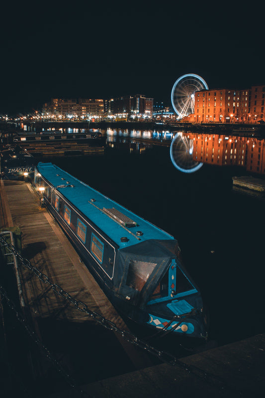 Liverpool at night