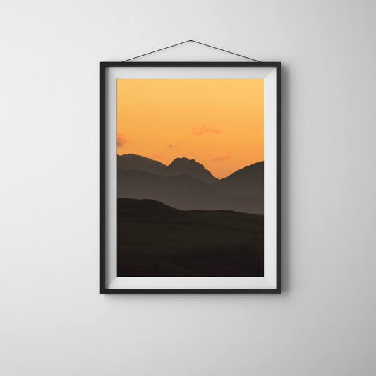 Tryfan Silhouette