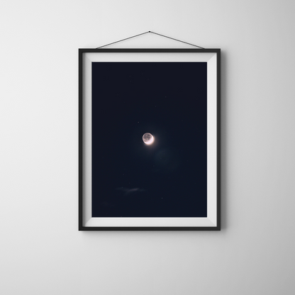 Lunar Earth Shine