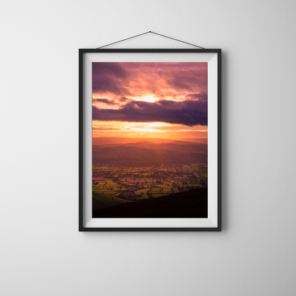 Moel Famau Sunset