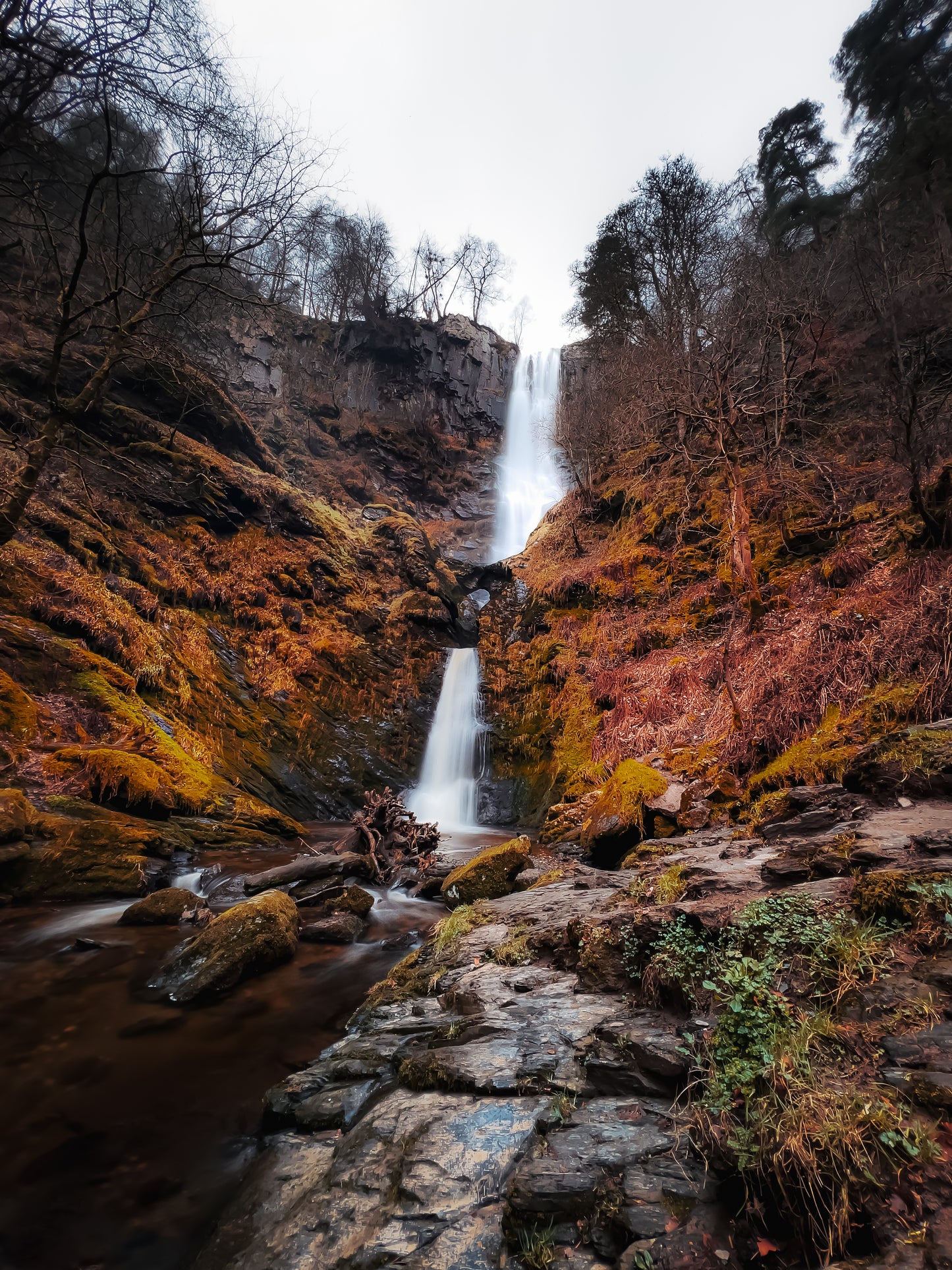 Pistyll Rhaeadr Waterfall