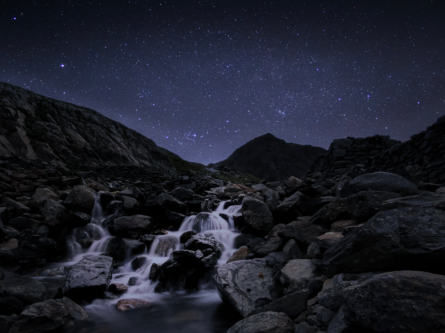 Snowdon At Night