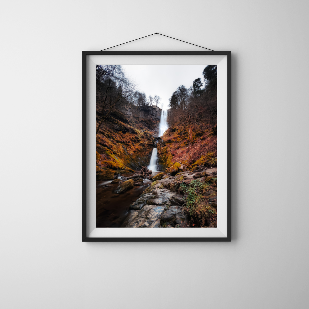 Pistyll Rhaeadr Waterfall