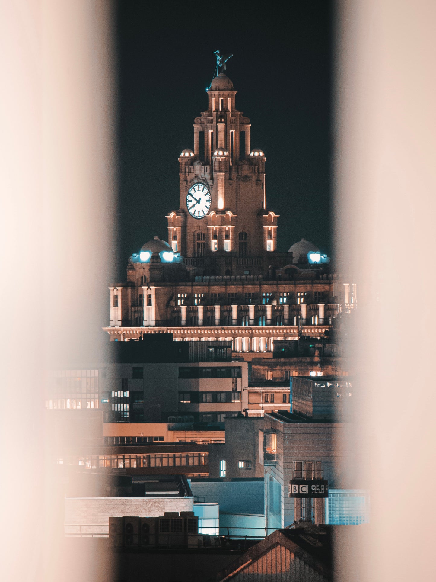 Liver Building At Night