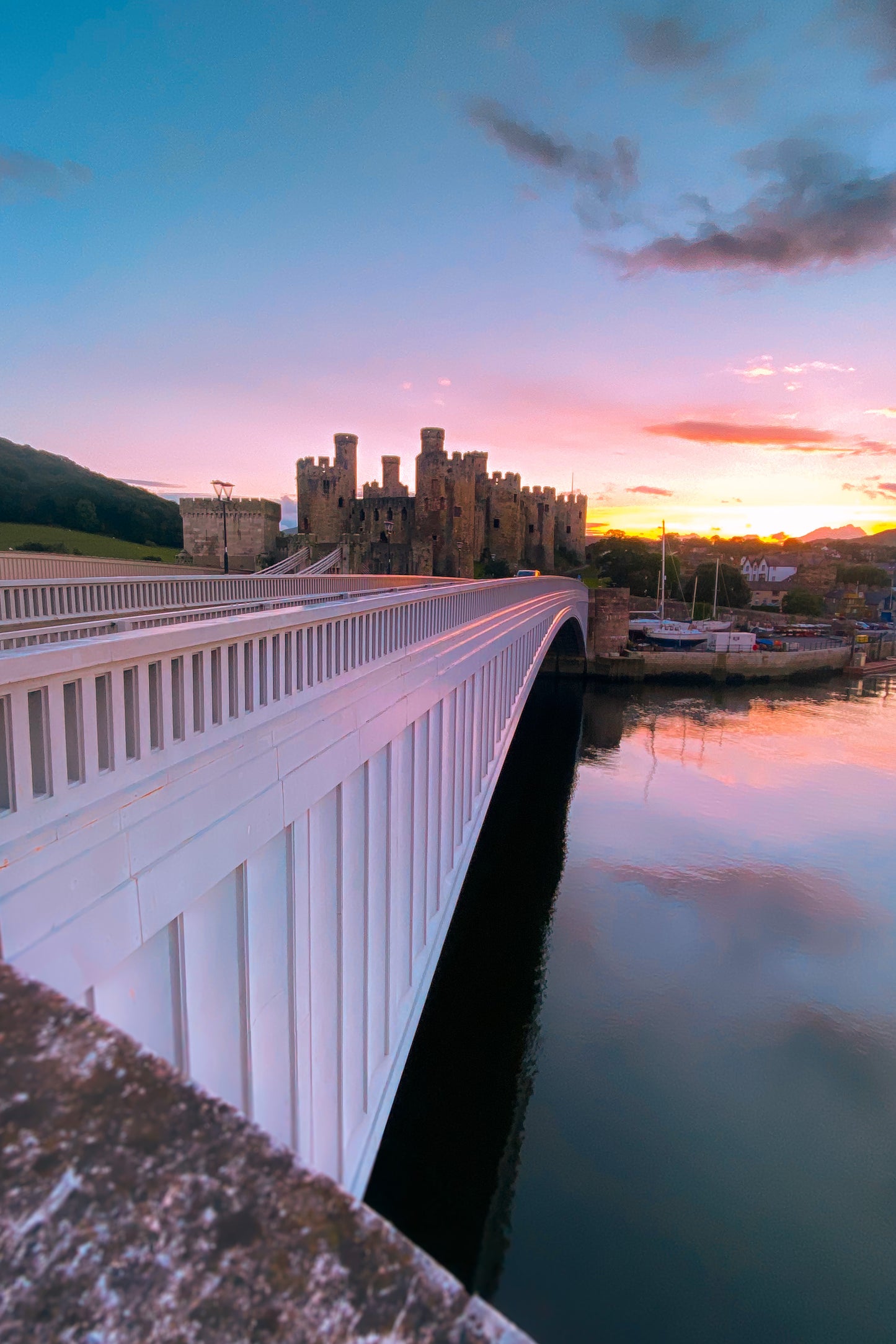 Conwy Castle Sunset