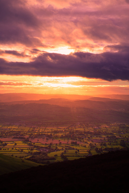 Moel Famau Sunset